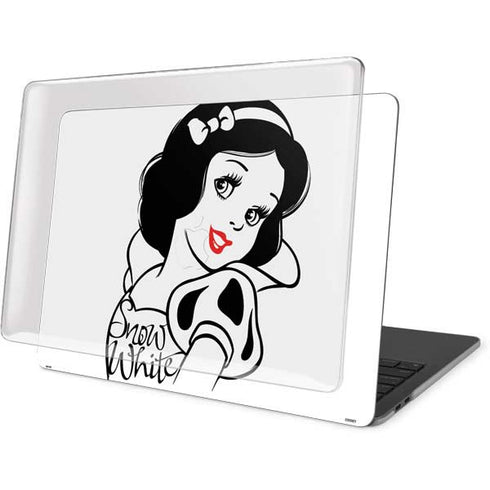 Disney Snow White Black and White Art MacBook Pro 15in (2016-19) Case plus Skin