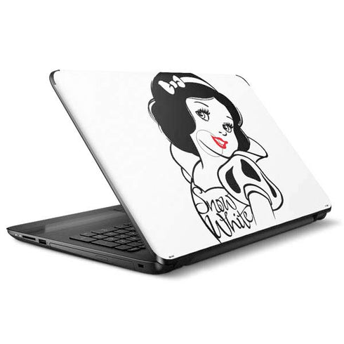 Disney Snow White Black and White Art HP Notebook Skin