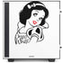 Disney Snow White Black and White Art NZXT H510 Compact ATX Mid-Tower Case Skin