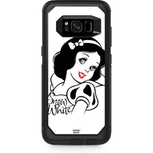 Disney Snow White Black and White Art Otterbox Commuter Galaxy Skin