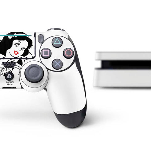 Disney Snow White Black and White Art PS4 Slim Bundle Skin