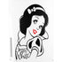Disney Snow White Black and White Art PS5 Console Skin