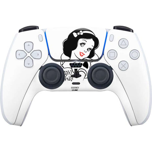 Disney Snow White Black and White Art PS5 Controller Skin