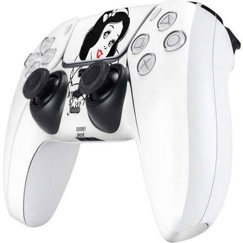 Disney Snow White Black and White Art PS5 Controller Skin