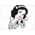 Disney Snow White Black and White Art Surface Laptop Studio Skin