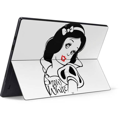 Disney Snow White Black and White Art Surface Pro 7 Skin