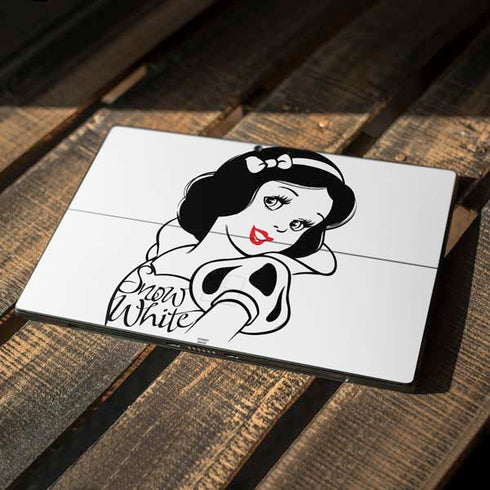 Disney Snow White Black and White Art Surface Pro 7 Skin