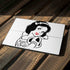 Disney Snow White Black and White Art Surface Pro 7 Skin