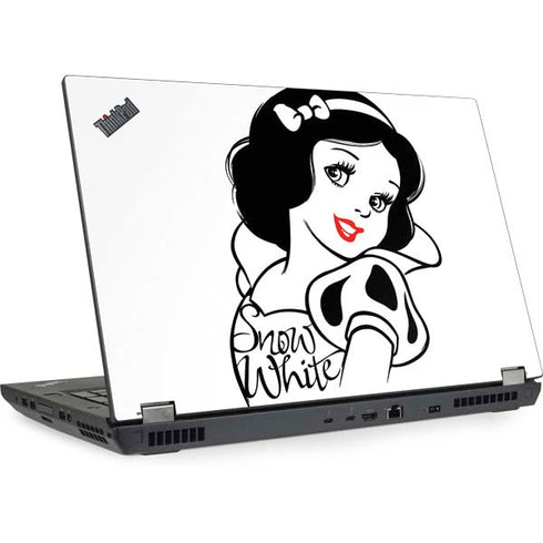Disney Snow White Black and White Art Lenovo ThinkPad Skin