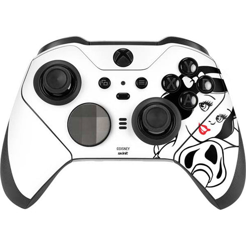 Disney Snow White Black and White Art Xbox Elite Wireless Controller Series 2 Skin