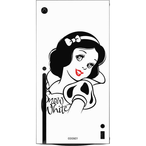 Disney Snow White Black and White Art Xbox Series X Console Skin