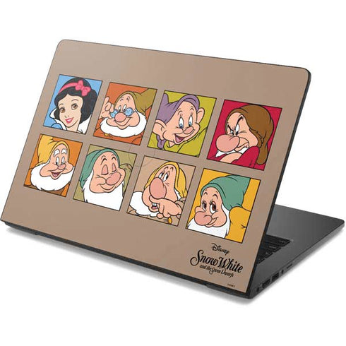 Disney Snow White Character Portraits Dell Chromebook Skin