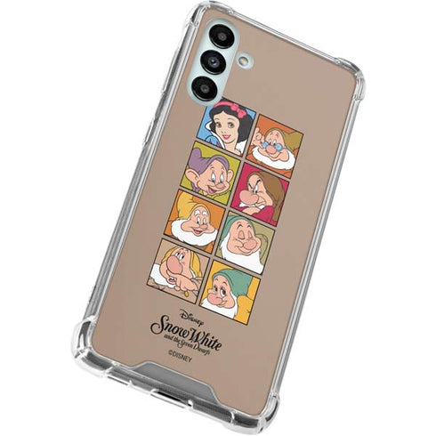 Disney Snow White Character Portraits Galaxy A13 5G Clear Case