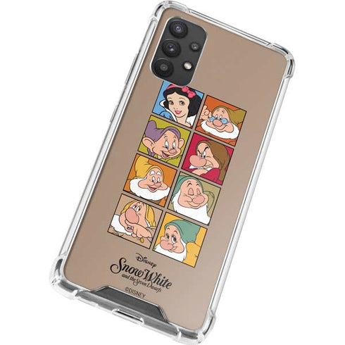 Disney Snow White Character Portraits Galaxy A32 5G Clear Case