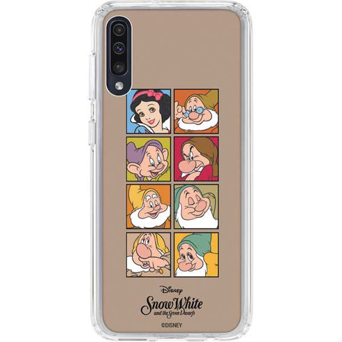 Disney Snow White Character Portraits Galaxy A50 Clear Case