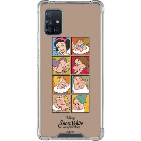 Disney Snow White Character Portraits Galaxy A51 5G Clear Case