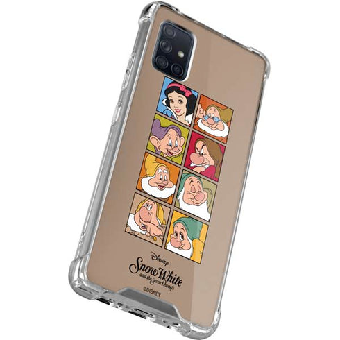 Disney Snow White Character Portraits Galaxy A51 5G Clear Case