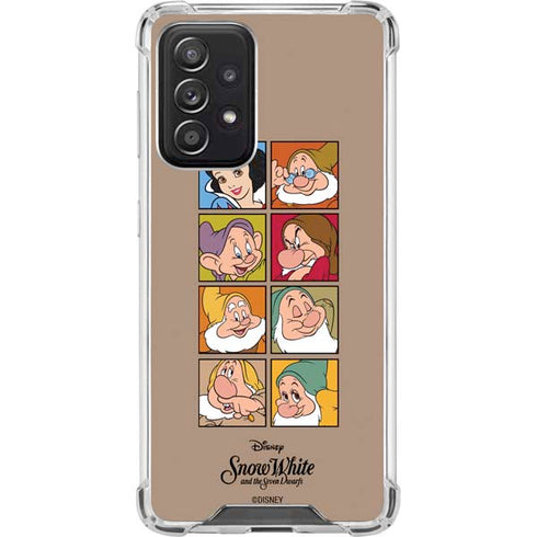 Disney Snow White Character Portraits Galaxy A52 5G Clear Case
