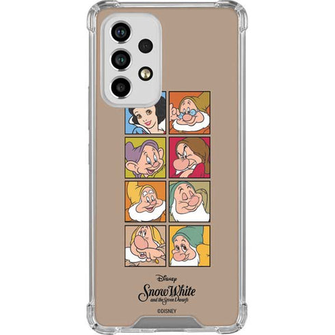 Disney Snow White Character Portraits Galaxy A53 5G Clear Case