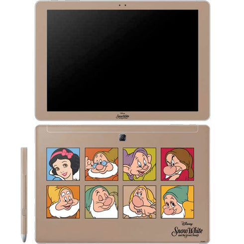 Disney Snow White Character Portraits Galaxy Book 12in Skin