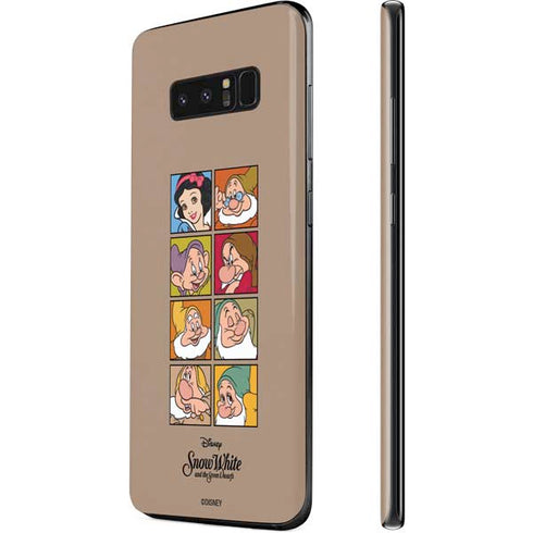 Disney Snow White Character Portraits Galaxy Note 8 Skin