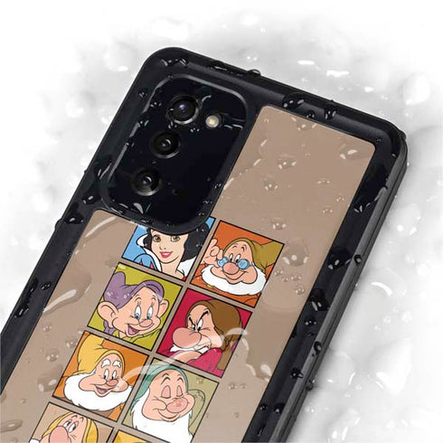 Disney Snow White Character Portraits Galaxy Note20 5G Waterproof Case