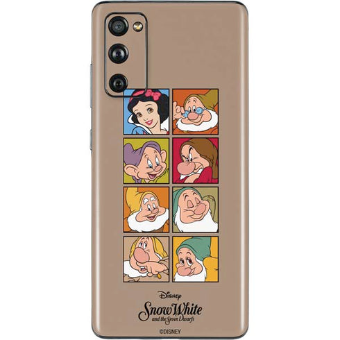 Disney Snow White Character Portraits Galaxy S20 Fan Edition Skin