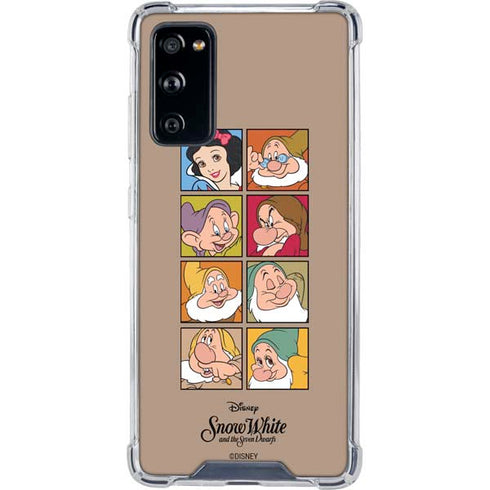 Disney Snow White Character Portraits Galaxy S20 FE Clear Case