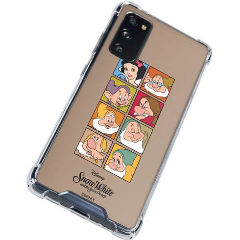 Disney Snow White Character Portraits Galaxy S20 FE Clear Case