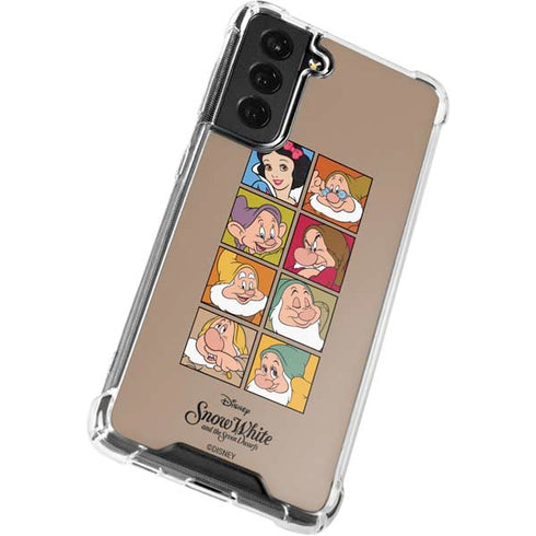 Disney Snow White Character Portraits Galaxy S21 FE Clear Case
