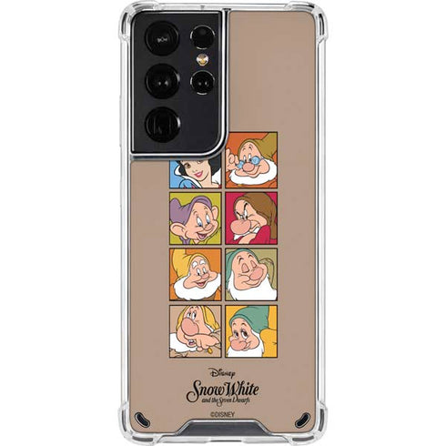 Disney Snow White Character Portraits Galaxy S21 Ultra 5G Clear Case