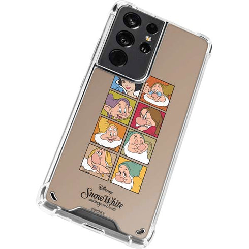 Disney Snow White Character Portraits Galaxy S21 Ultra 5G Clear Case