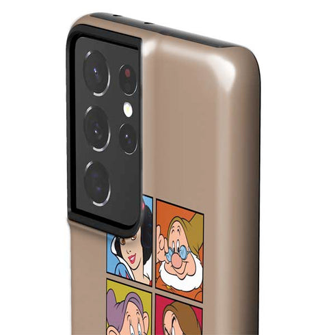 Disney Snow White Character Portraits Galaxy S21 Ultra 5G Pro Case