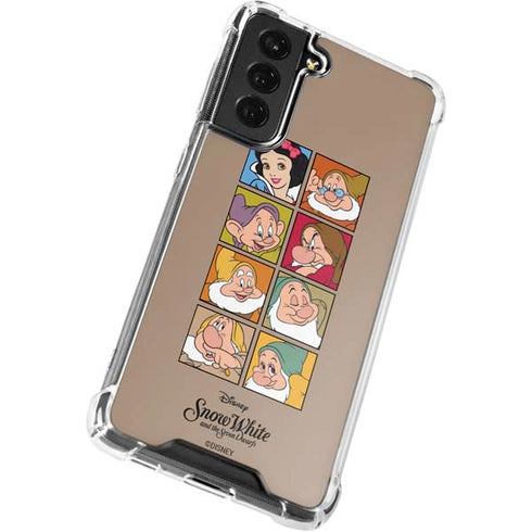 Disney Snow White Character Portraits Galaxy S22 Plus Clear Case