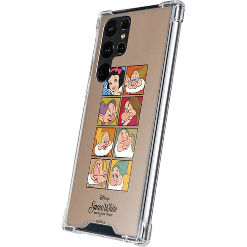 Disney Snow White Character Portraits Galaxy S22 Ultra Clear Case