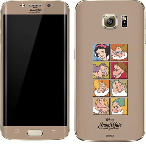 Disney Snow White Character Portraits Galaxy S7 Edge Skin