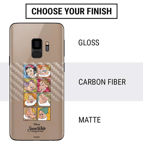Disney Snow White Character Portraits Galaxy S9 Skin