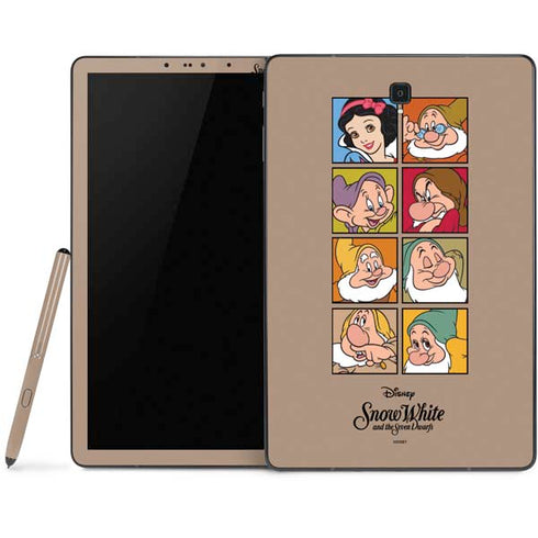 Disney Snow White Character Portraits Samsung Galaxy Tab Skin