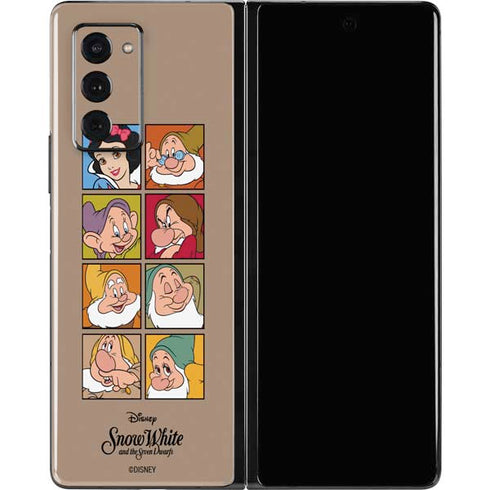 Disney Snow White Character Portraits Galaxy Z Fold2 5G Skin