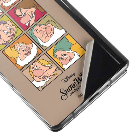 Disney Snow White Character Portraits Galaxy Z Fold2 5G Skin