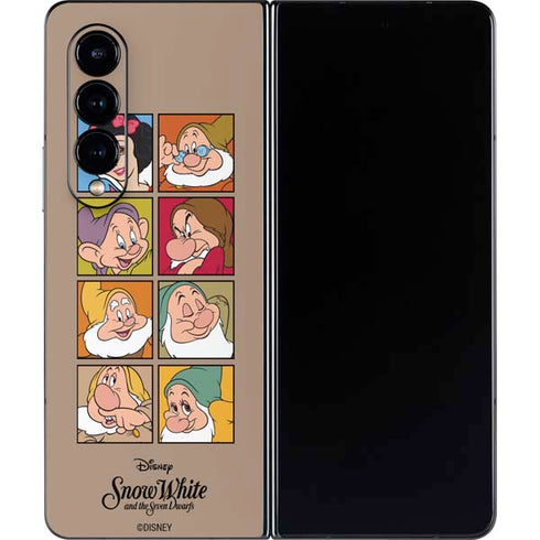 Disney Snow White Character Portraits Galaxy Z Fold4 5G Skin