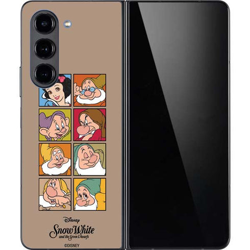 Disney Snow White Character Portraits Galaxy Z Fold5 5G Skin