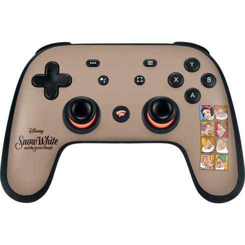 Disney Snow White Character Portraits Google Stadia Controller Skin