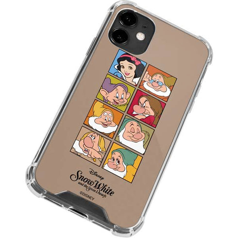 Disney Snow White Character Portraits iPhone 12 Clear Case
