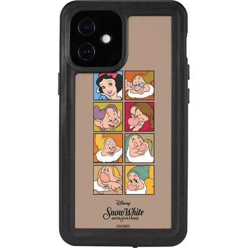 Disney Snow White Character Portraits iPhone 12 Mini Waterproof Case