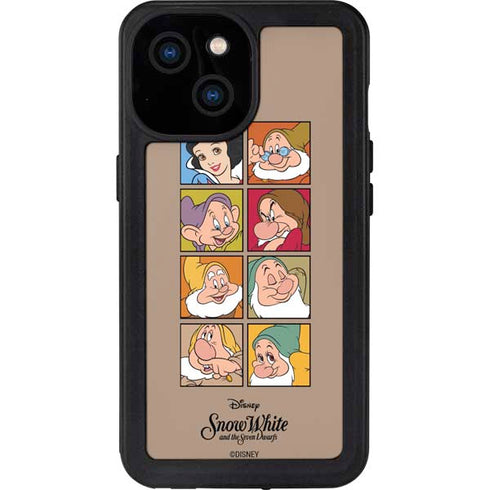 Disney Snow White Character Portraits iPhone 13 Mini Waterproof Case