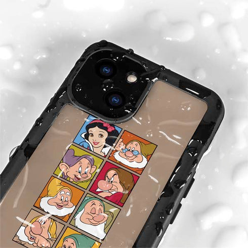Disney Snow White Character Portraits iPhone 13 Mini Waterproof Case