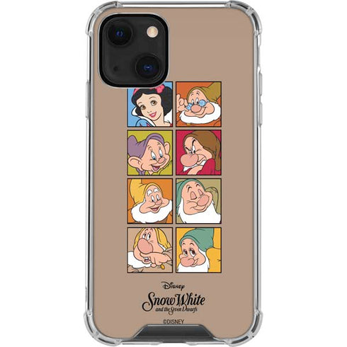 Disney Snow White Character Portraits iPhone 14 Plus Clear Case