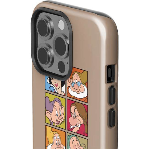 Disney Snow White Character Portraits iPhone 14 Pro Impact Case