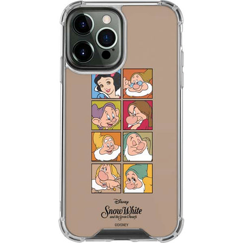 Disney Snow White Character Portraits iPhone 14 Pro Max Clear Case
